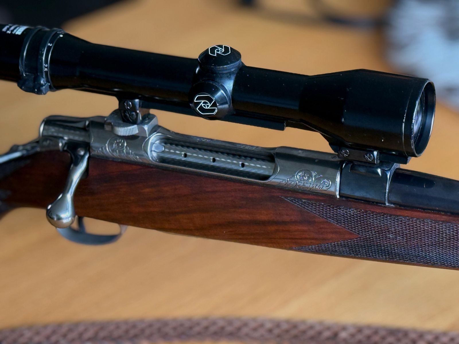 Repetierer Sauer 80 Luxus im Kaliber .375 H&H Mag