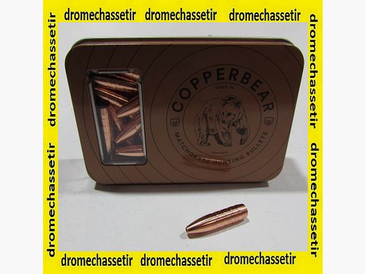 Box mit 50 Geschossen Copperbear Kal. 30 184 grains EXHBT