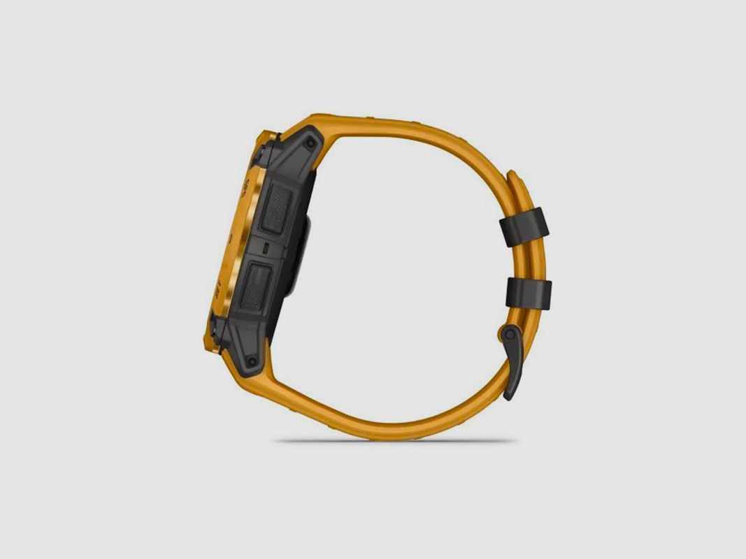MONTRE – GARMIN – INSTINCT® 3 | 50MM | SOLAR | Sunburst avec bracelet Sunburst/gris | ÉDITION LIMITÉE, image 9 sur 9