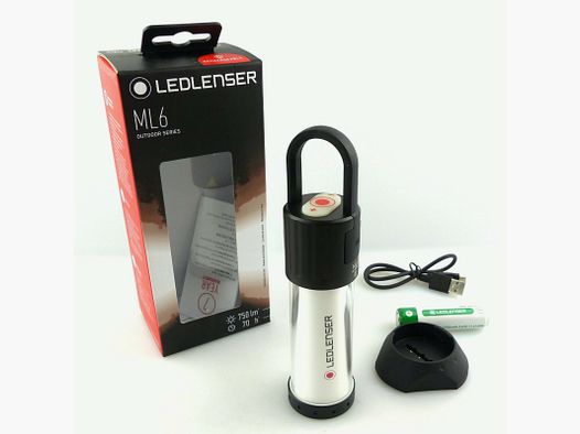 Ledlenser 500929 ML6 LED Outdoorlampe Camping Laterne 750 Lumen