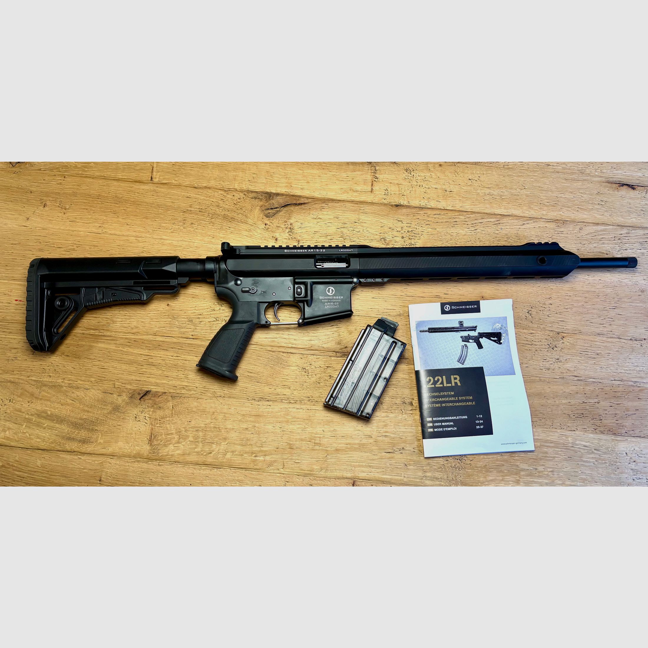 Schmeisser AR15 - 22 / 16” barrel length / Cal. .22lr