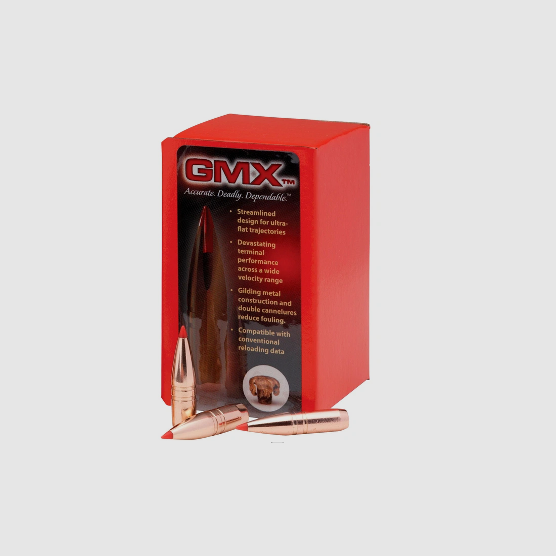 Hornady Geschosse .224 – 70grs GMX – 50er