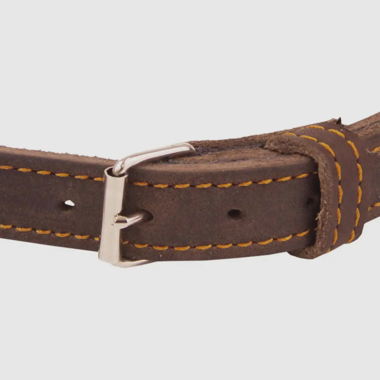 AKAH Collar Riveted from Oil Leather, image 2 of 4