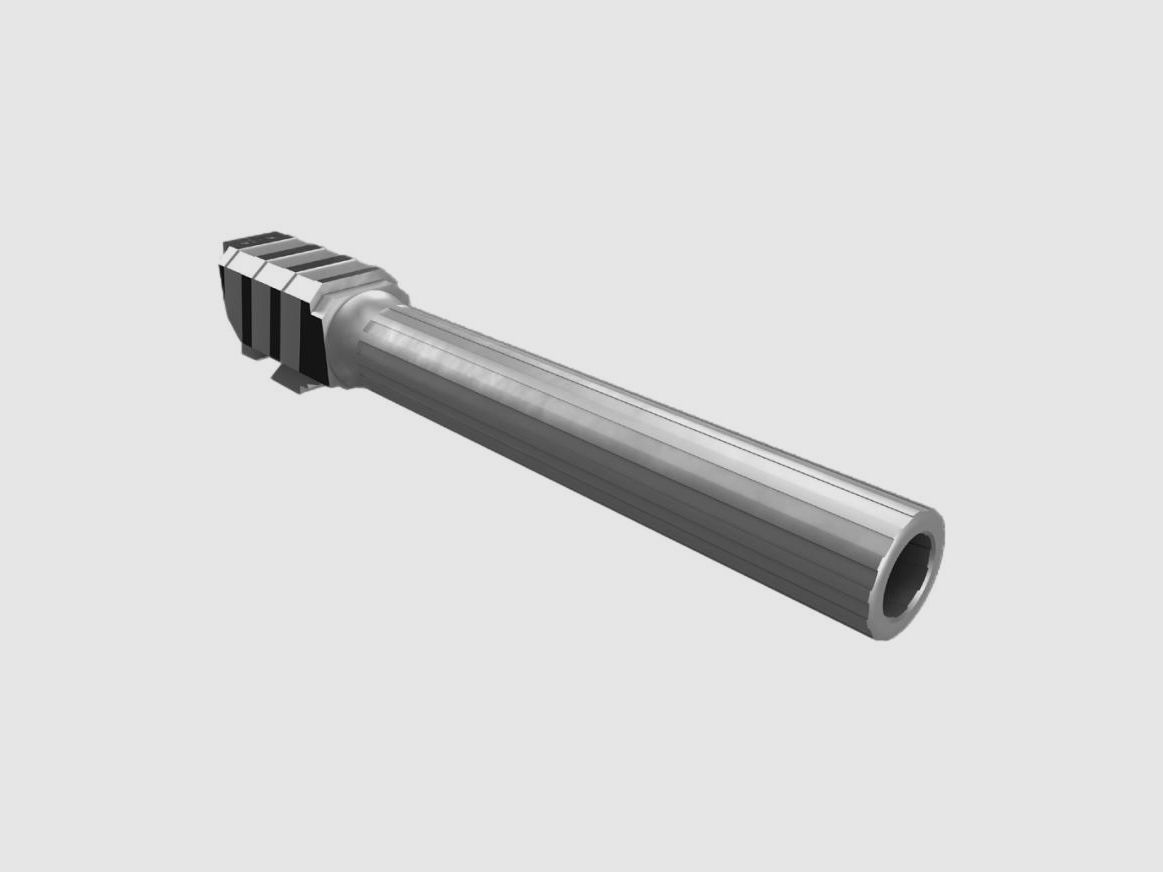 Canik Full Size Fluted Barrel Rival-S Chrome – 9 mm Para