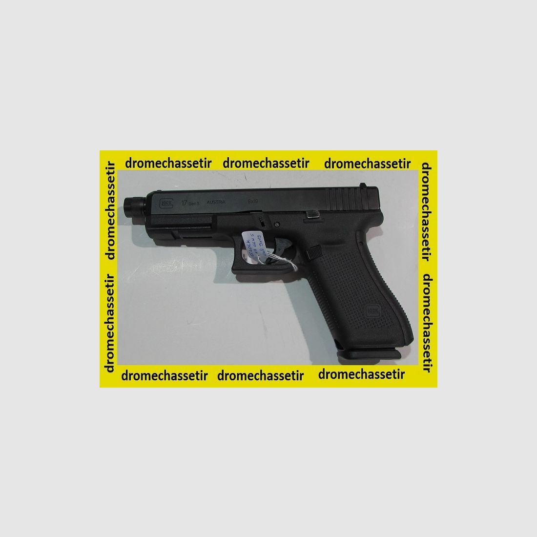 Pistole Glock 17 Gen 5, Kal. 9×19 Luger, gewinde