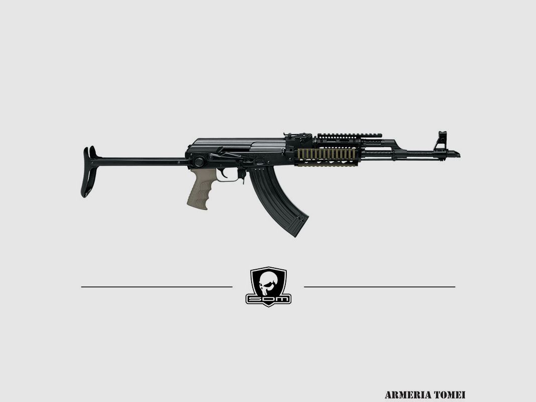 S.D.M. – BÜCHSE AKS-47 MEU-SOC F.D.E. Kal. 7,62X39MM, Bild 1 von 2