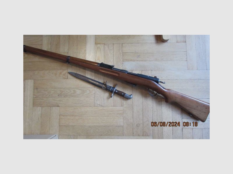 Schweizer Gewehr 11 mit Bajonnet, Kal. 7,5x55