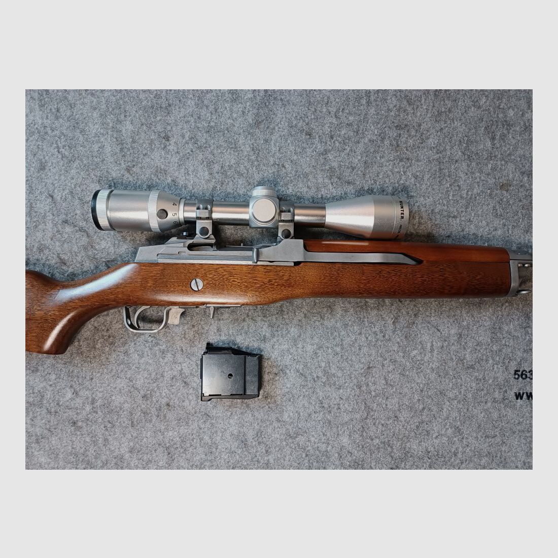 Ruger Firearms Mini 14 -Mini Thirty 7,62x39 Nickel mit ZF