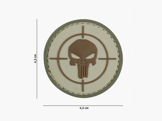 Patch PVC Punisher Sight COYOTE