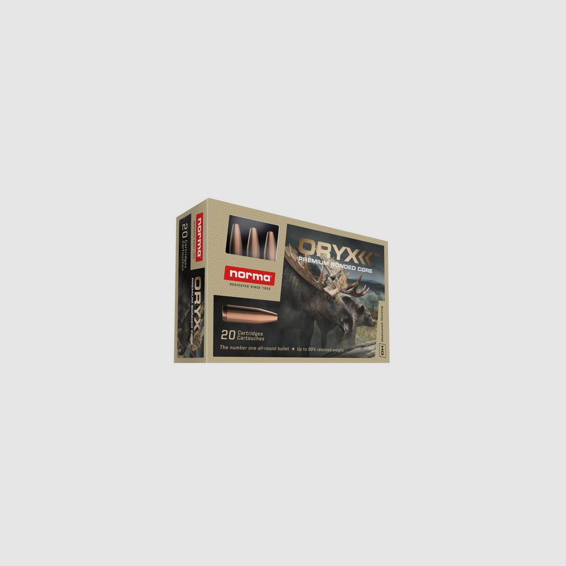 Balles NORMA - 300 WIN MAG ORYX - 13,0g / 200gr