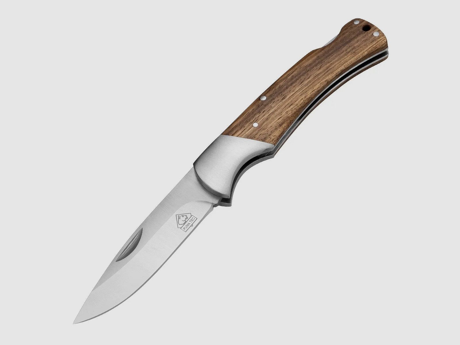 Nóż kieszonkowy PUMA TEC, Drewno oliwne, zdjęcie 1 z 3