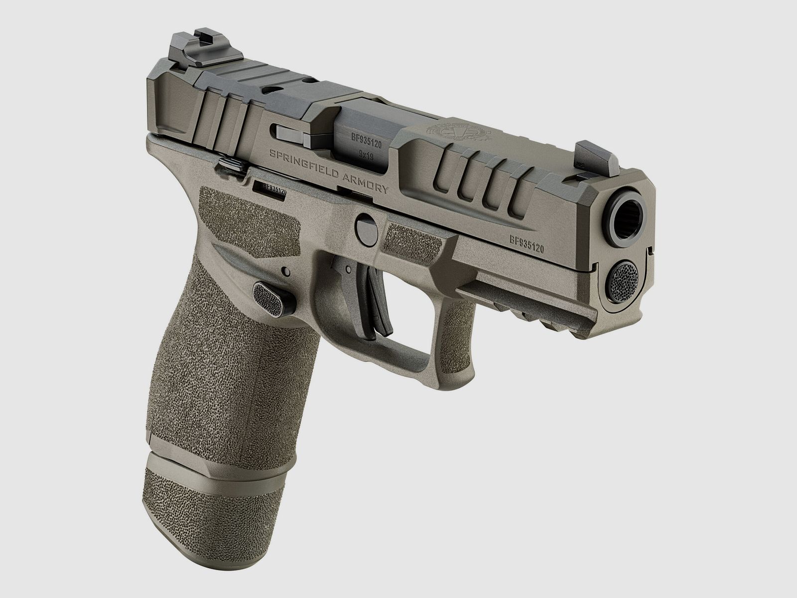 Springfield Armory Echelon 4″ Compact OSP U-Notch OD Green, Bild 6 von 8