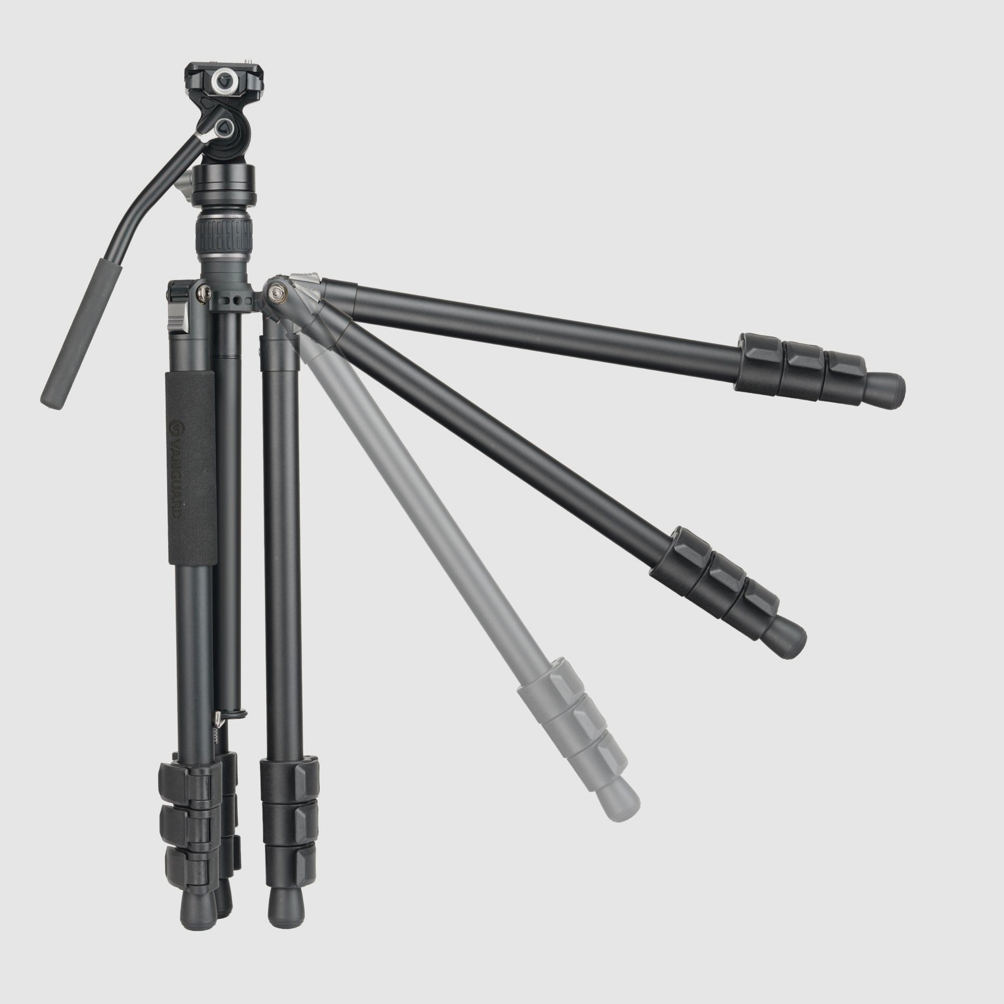 Vanguard Vesta GO 264AV12 – Aluminiowy statyw podróżny, głowica wideo, zdjęcie 5 z 8