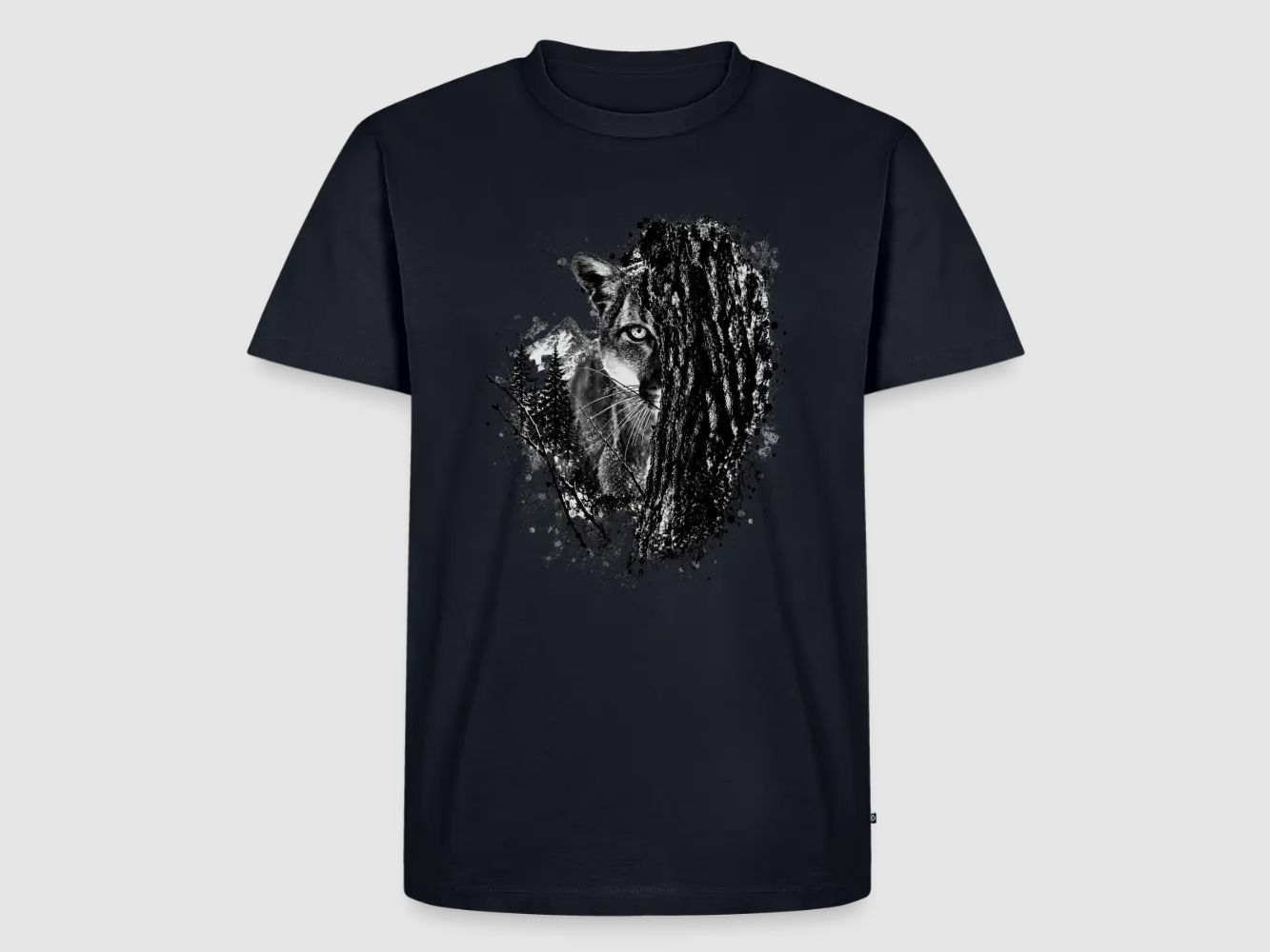 PUMA Men´s Premium T-Shirt „Lauernder Puma"