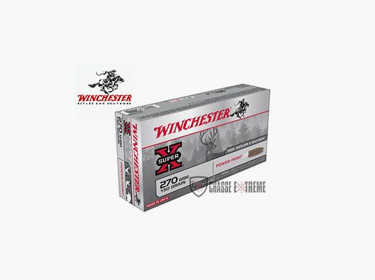 20 Patronen WINCHESTER Kal. 270 WSM 150gr Power Point