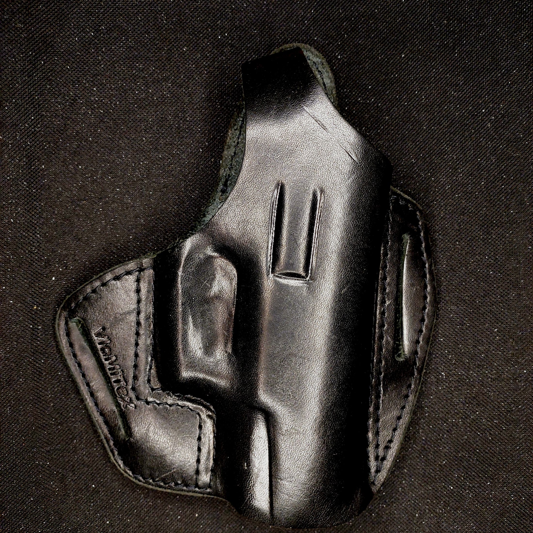 Walther P99 Schreckschuss Pistole 9mm P.A.K. bicolor Nickel (PTB 762) P 99 mit Lederholster