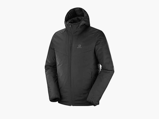 GIACCA – SALOMON – UOMO – DRIFTER LOFT HOODIE M Black INSULATED JACKET