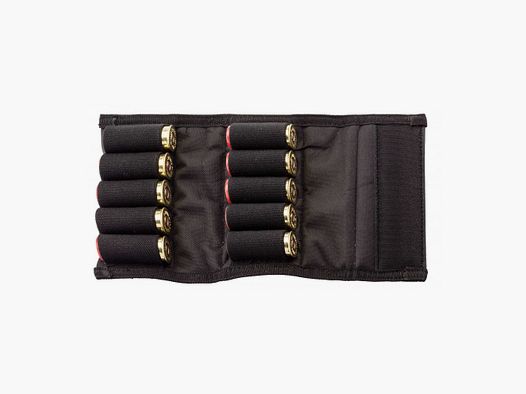 Funda de nylon negra para 10 cartuchos