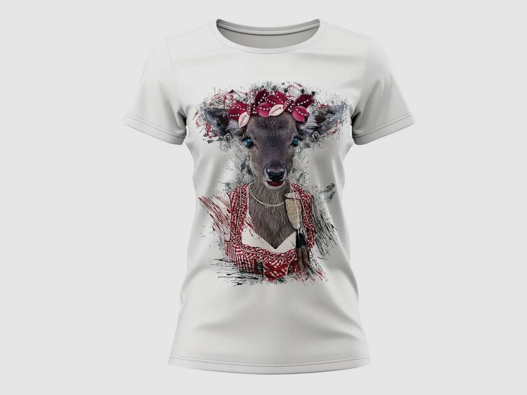 Almtracht D-T-Shirt Lucy Reh, Bild 2 von 4