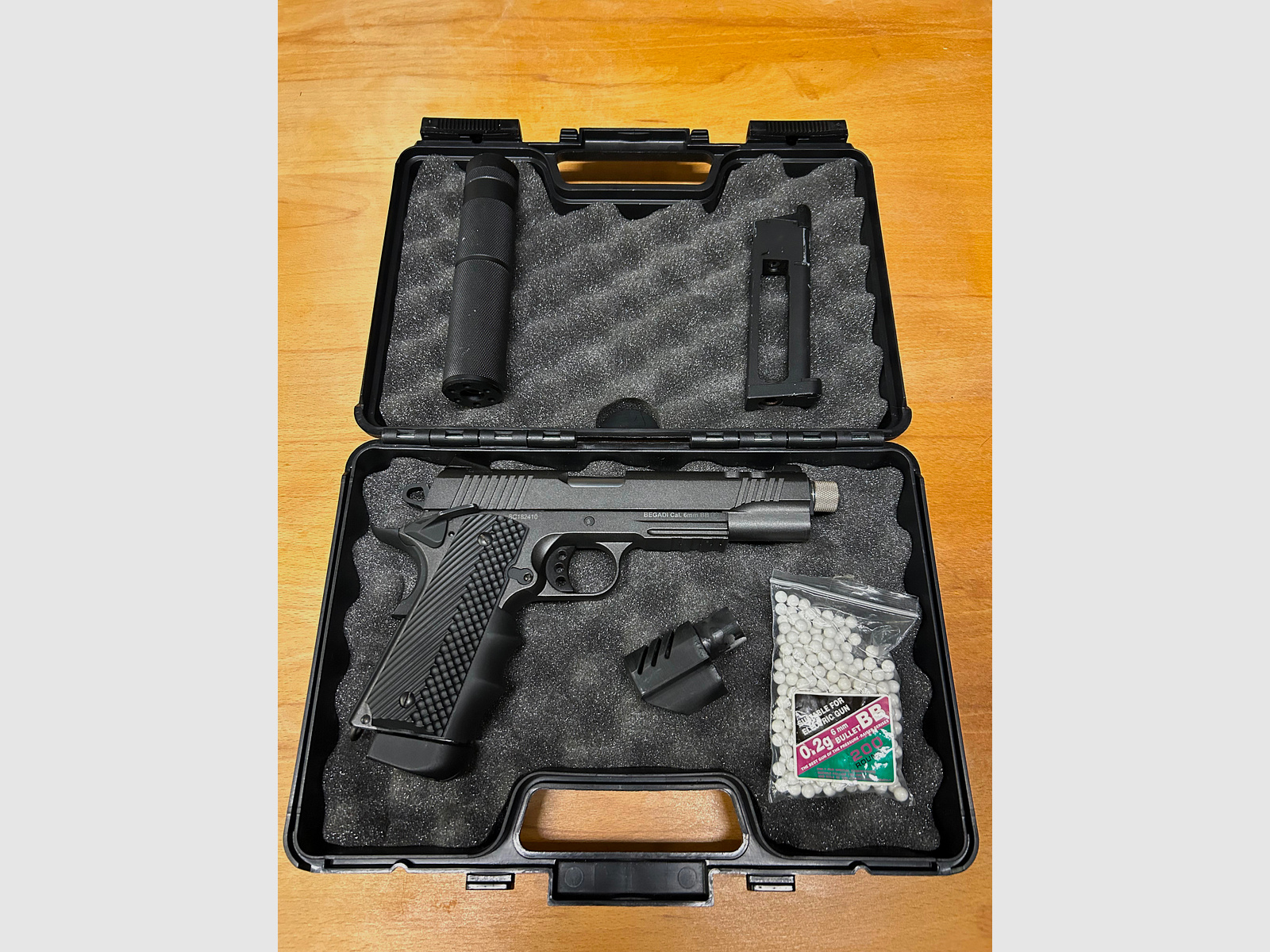 Begadi 6mm BB M1911 Rudis 2