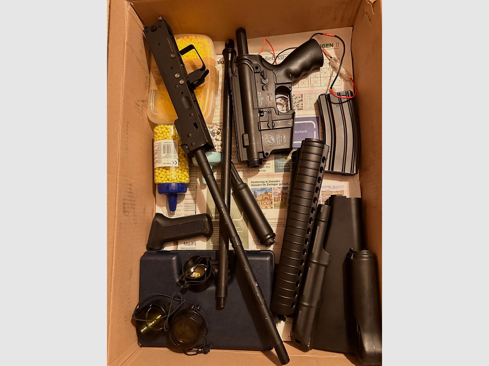 Ersatzteile AK, M4, Magazine, Zwiebeln BB vieles mehr 