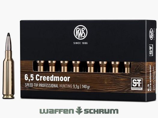 RWS 6,5mmCreedmoor Speed Tip Pro 9,1g - 140gr