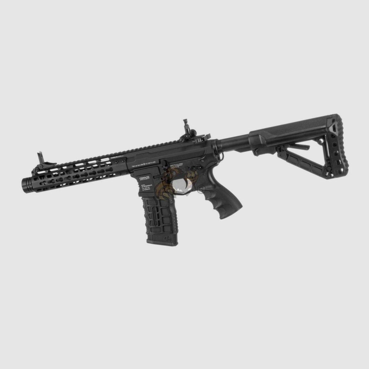 G&G GC16 Wild Hog 9" mit ETU in Schwarz Airsoft S-AEG frei ab 18
