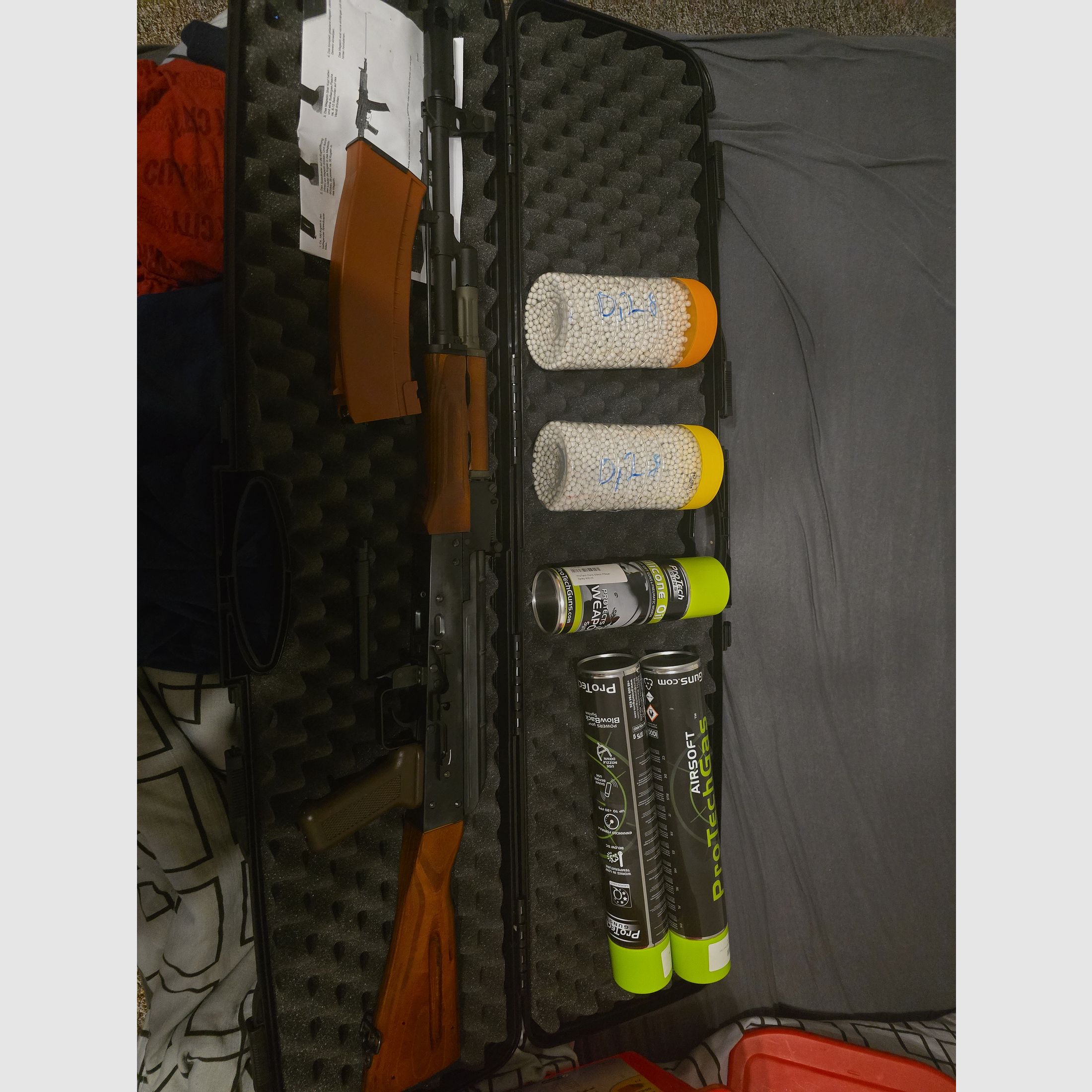 Wei-ETech AK47 with accessories for sale as a set