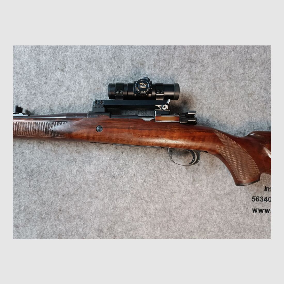 BRNO ARMS CZ Mod. 98 Stutzen mit Rotpunkt mit Recknagel Abzug