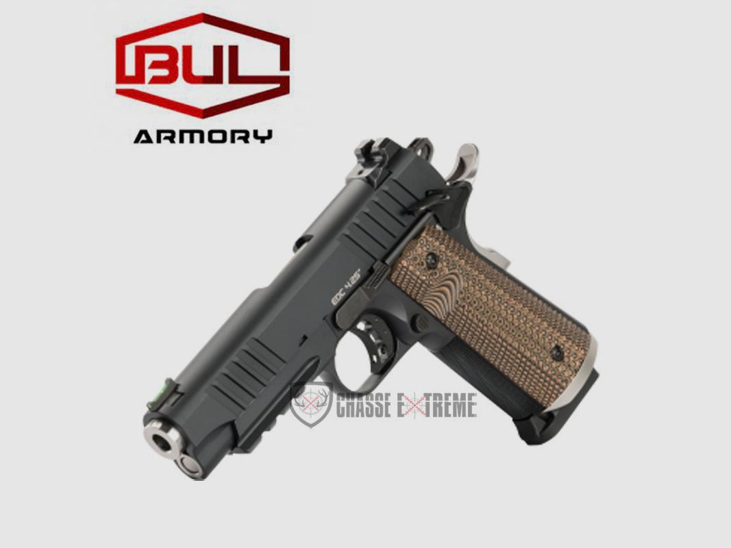 Pistolet BUL 1911 EDC Noir 4,25 " Cal 45 Acp, image 1 sur 3