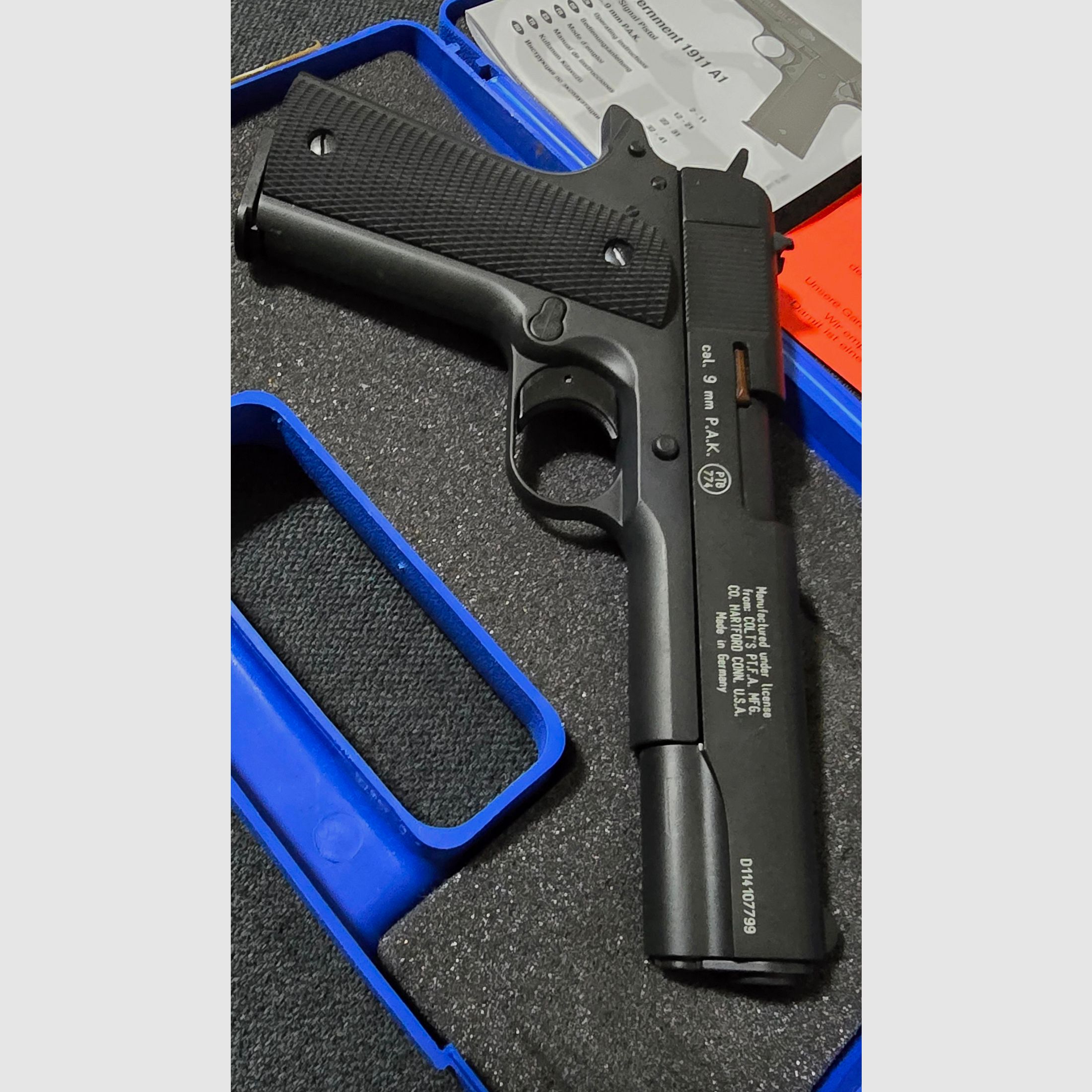 Colt Government 1911 A1 Schreckschuss 9mm PAK