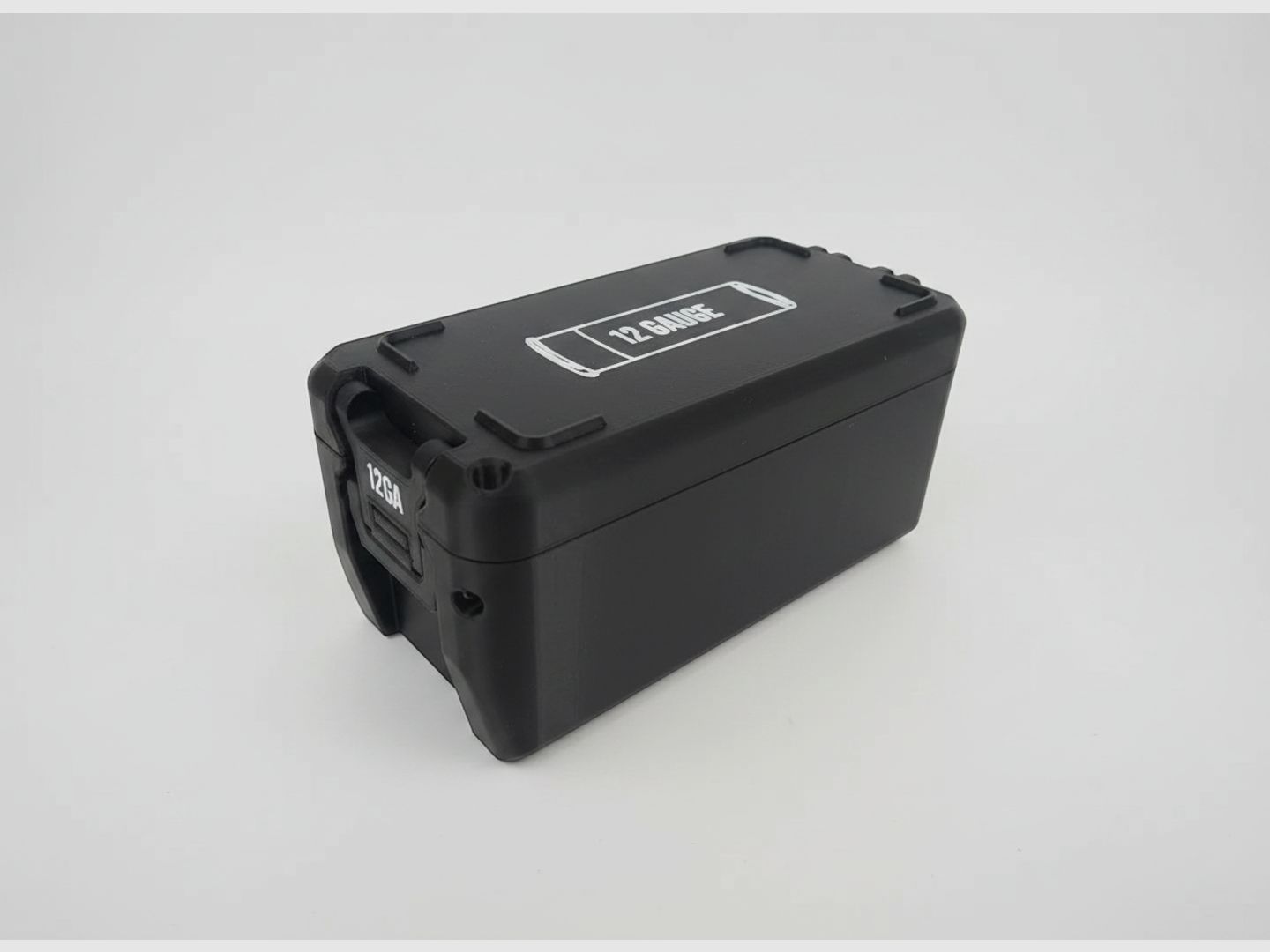 Filamelt Munitionsbox / 20 Gauge / 'Klapp- / Rastdeckel' / Patronenbox, Ammo Box