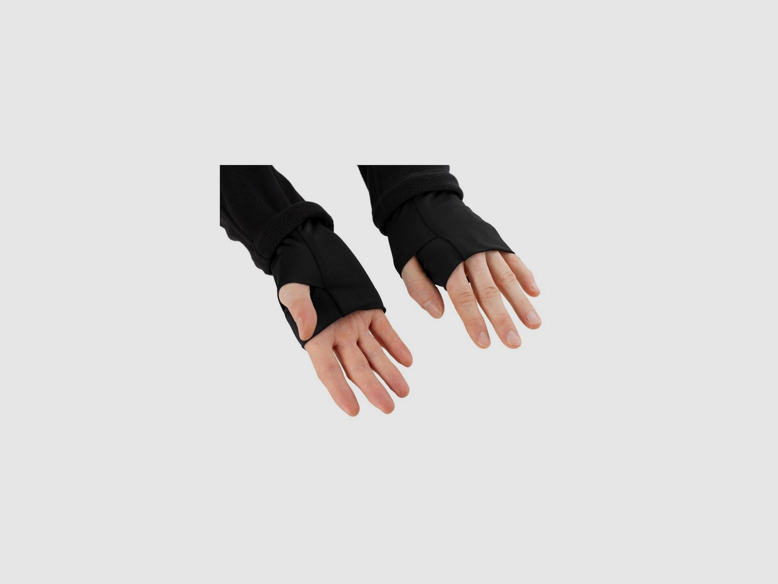 CLAWGEAR Lynx fleecehoodie zwart, afbeelding 5 van 6