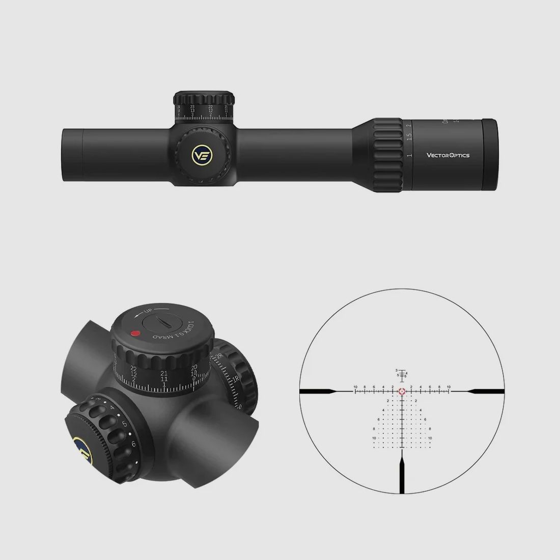 Vector Optics SCFF-47 Continental x10 1-10x28FFP ED