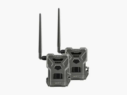 SPYPOINT FLEX-M Twin Pack Cellular Trail Cameras 28 MP