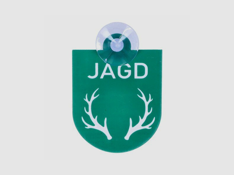 Autoschild Jagd