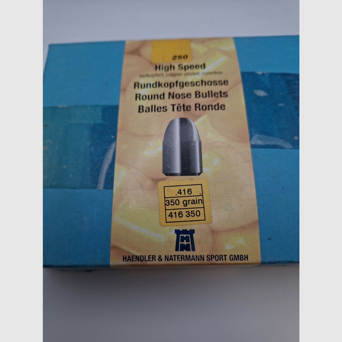 H&N Sport Geschosse Rundkopf High Speed .416 / 350gr