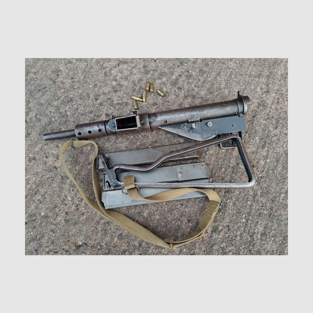  Sten MK2 EU-Deko, 3 chargeurs et sangle