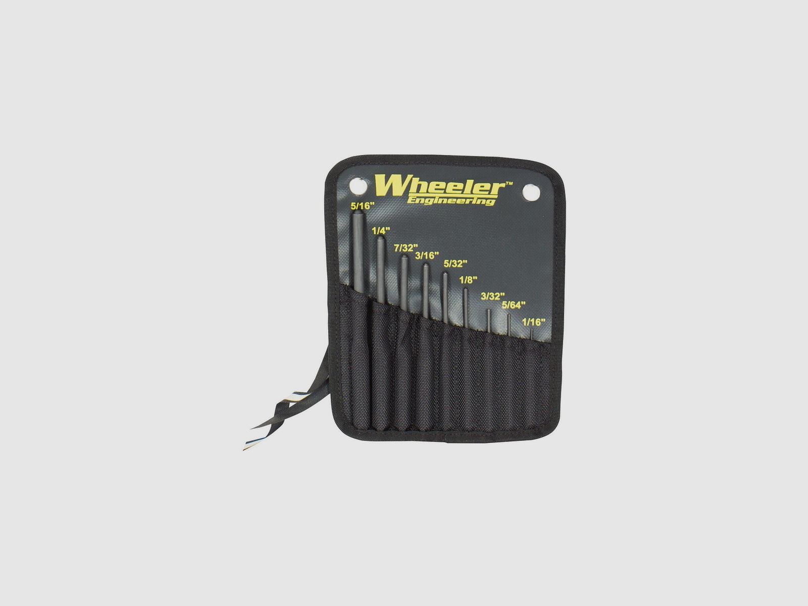 Wheeler Rollstift-Dornsatz, 9-teilig