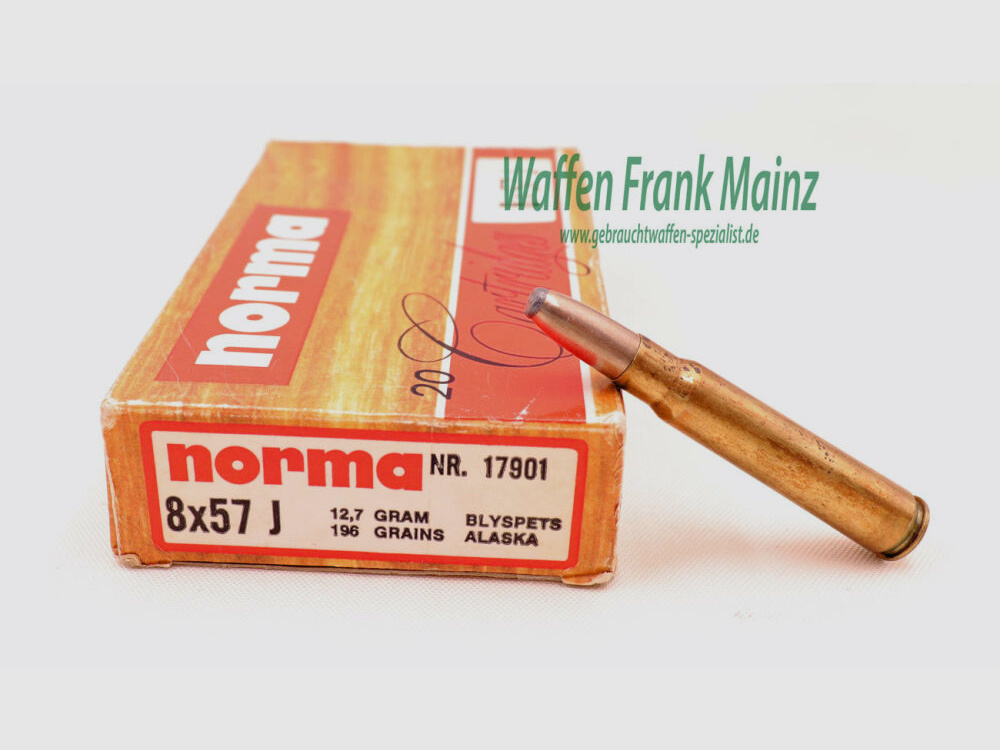 Norma Büchsenpatronen 8x57J