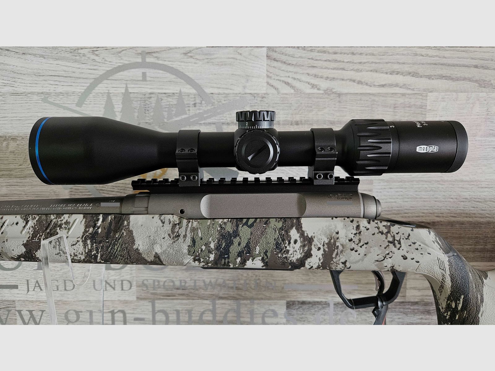 Savage AXIS II PRO Woodland .22-250 Rem. - Zestaw kompletny - Nowy towar z fachowego handlu