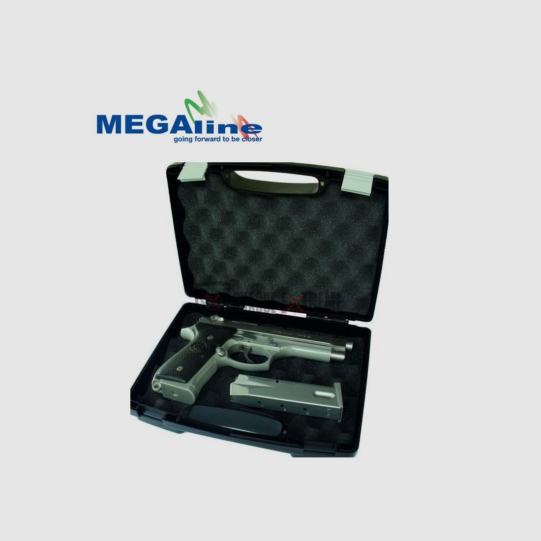 Waffenkoffer MEGALINE Pistole 30.6X22.8X6cm