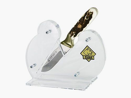 soporte para cuchillos PUMA acrílico (sin cuchillos) 3 mm