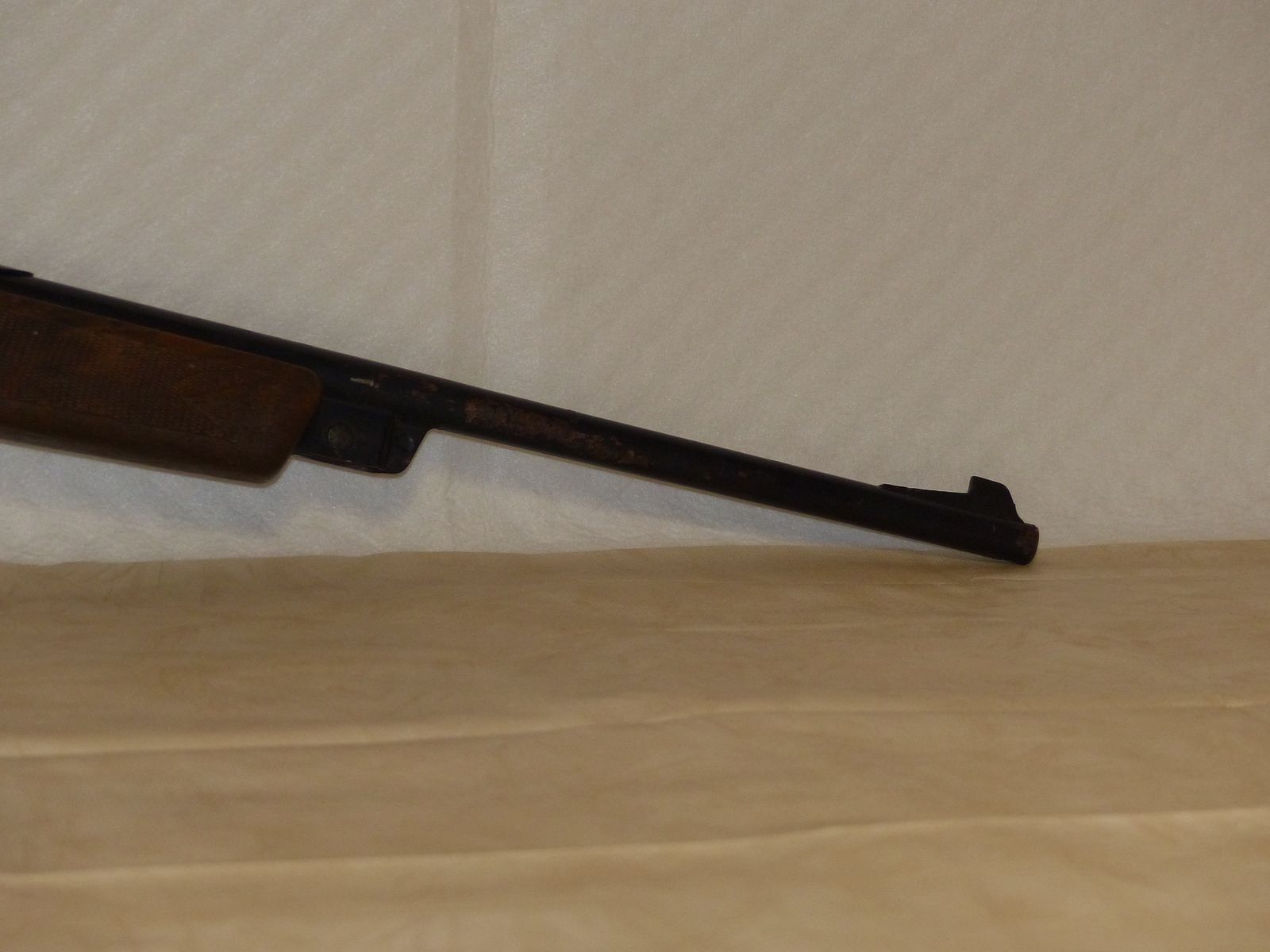 Carabina de aire comprimido Co2 de palanca inferior Daisy Power Line Mod. 990 Cal. 4,5 mm Diabolo y BB Dual Power USA vintage