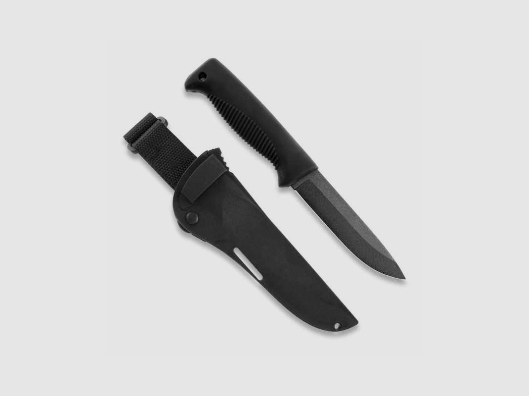 Peltonen Knives M07 Ranger Puukko Sissipuukko FJP080 PTFE Beschichtung Kunststoffscheide schwarz