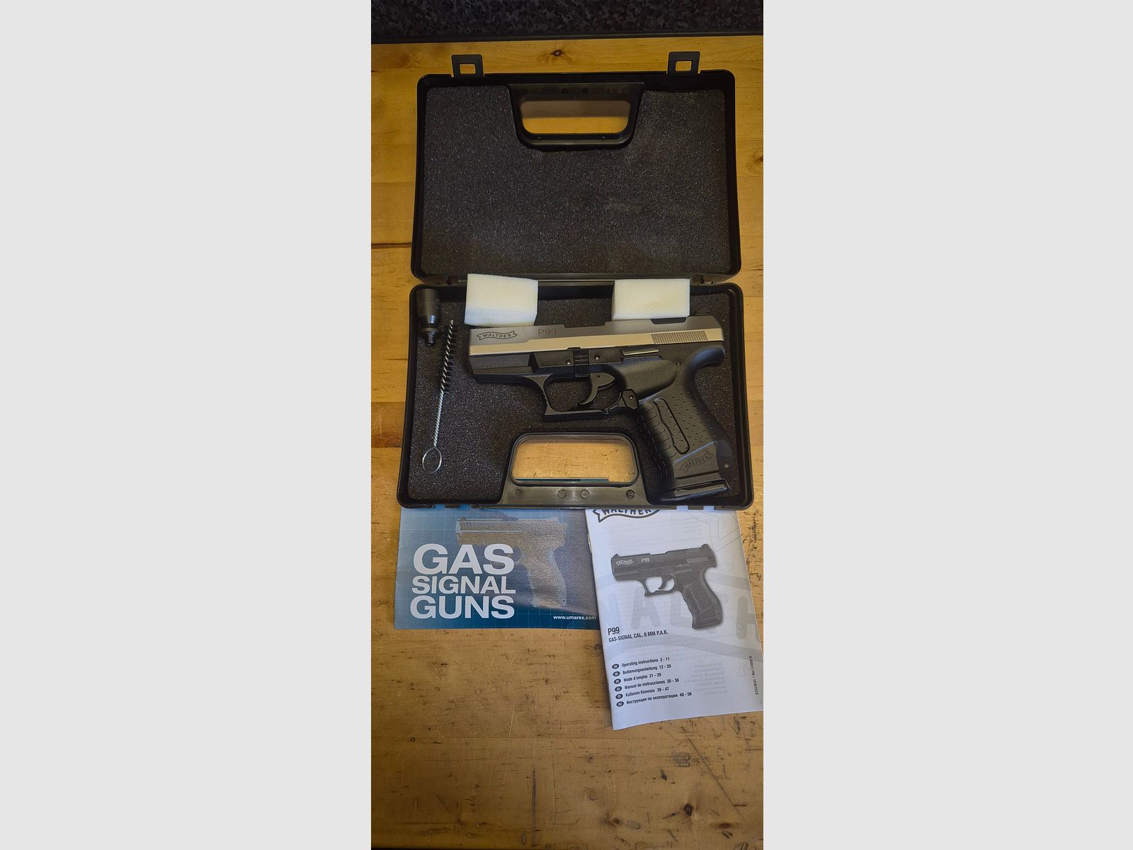 Walther P99 Bicolor – NUOVO – Arma a salve 9mm PAK