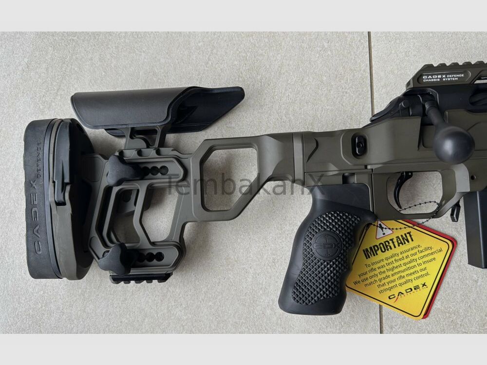 CADEX CDX-R7 CPS (w tym dwójnóg, hamulec wylotowy i kolce ziemne) .308Win, zdjęcie 7 z 9