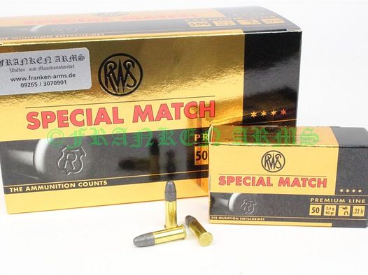 RWS	 Special Match 50 Stück Staffelpreise