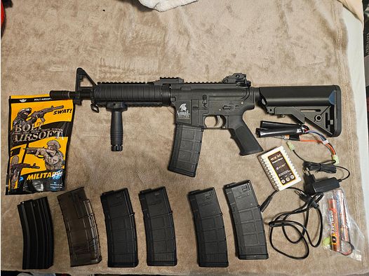 MK18 Mod.0 ETU+Mosfet (S)AEG, Black