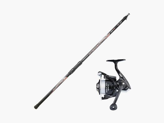 SRT FISH INSTINCT MYSTERY TELEPIKE ROD SET + MEKA EFI FD REEL